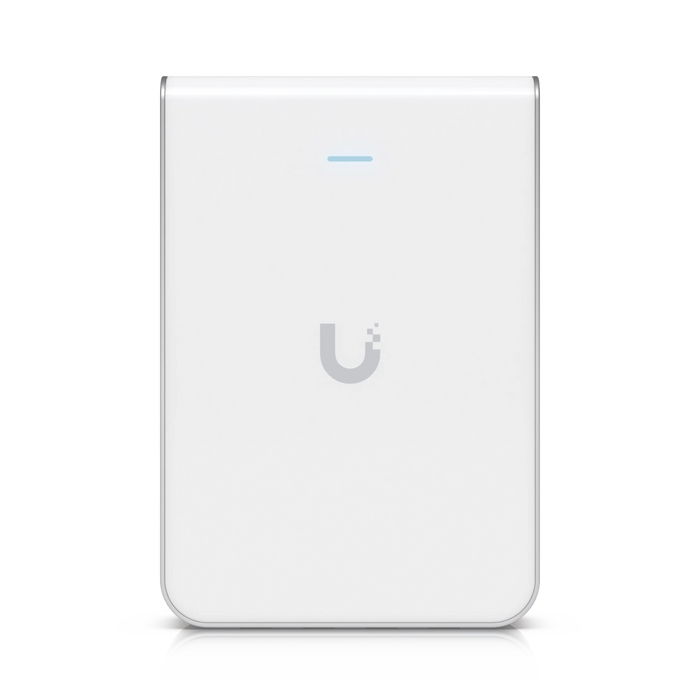 ACCESS POINT UNIFI U6 IN WALL/MONTAJE P/PARED, WIFI 6 2.4 Y 5 GHZ, HASTA 5.3 GBPS, 1 PTO POE IN, 4 PTOS SECUNDARIOS (1 POE OUT)-Redes WiFi-UBIQUITI NETWORKS-U6-IW-Bsai Seguridad & Controles