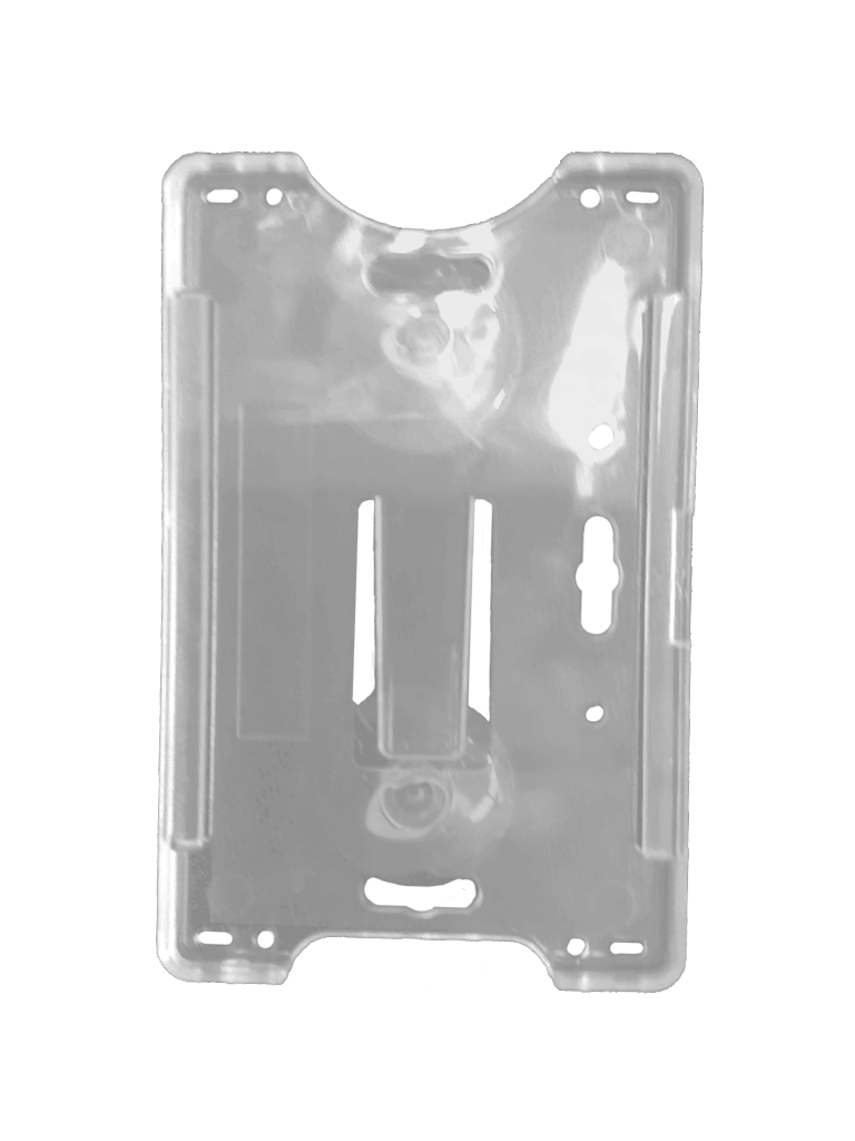 ZKTECO PARKING CARD HOLDER - PORTA TARJETA DE PLÁSTICO, COMPATIBLE CON TARJETAS DE 1 MM, UNITARIO-Tarjetas y Botones-ZKTECO-ZKT0760008-Bsai Seguridad & Controles