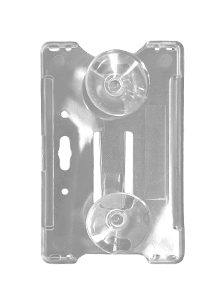 ZKTECO PARKING CARD HOLDER - PORTA TARJETA DE PLÁSTICO, COMPATIBLE CON TARJETAS DE 1 MM, UNITARIO-Tarjetas y Botones-ZKTECO-Bsai Seguridad & Controles