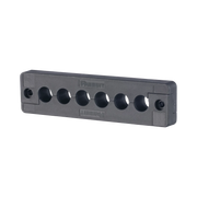 PASACABLES DE 6 ORIFICIOS EN LÍNEA 4.41" X 0.67" IP65, PARA CABLES TERMINADOS, COLOR NEGRO-Racks y Gabinetes-PANDUIT-Bsai Seguridad & Controles