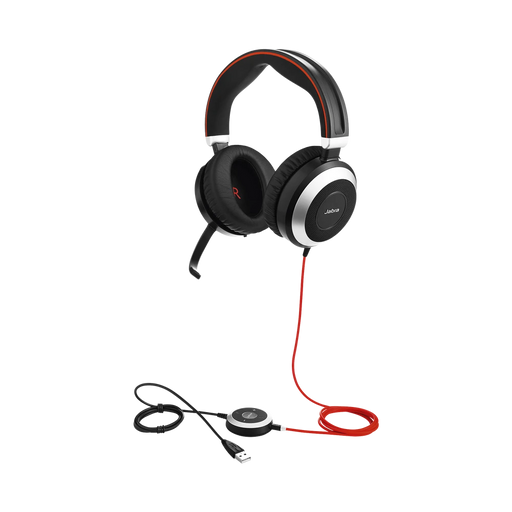 JABRA EVOLVE 80 CON CONEXIÓN USB / 3.5MM, CANCELACIÓN ACTIVA/PASIVA DE RUIDO CON INDICADOR DE OCUPADO (7899-823-109)-VoIP y Telefonía IP-JABRA-EVOLVE-80-MS-Bsai Seguridad & Controles