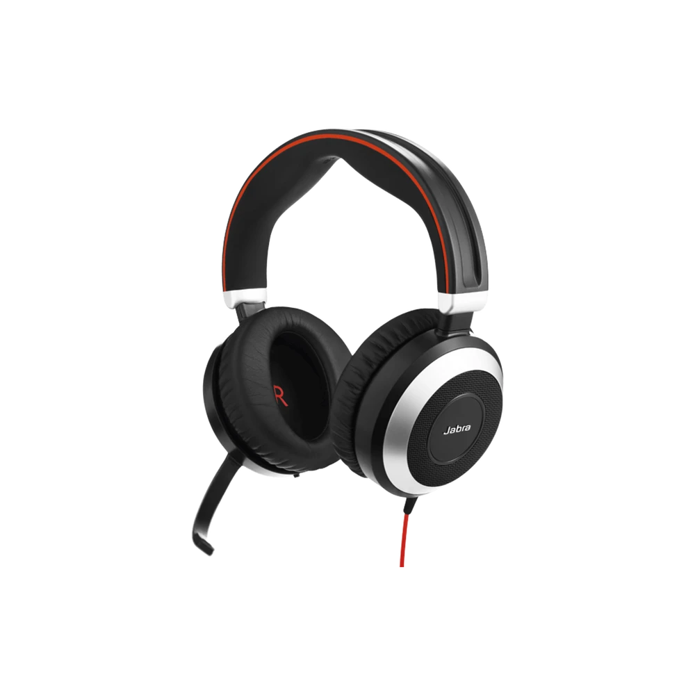 JABRA EVOLVE 80 CON CONEXIÓN USB / 3.5MM, CANCELACIÓN ACTIVA/PASIVA DE RUIDO CON INDICADOR DE OCUPADO (7899-823-109)-VoIP y Telefonía IP-JABRA-Bsai Seguridad & Controles