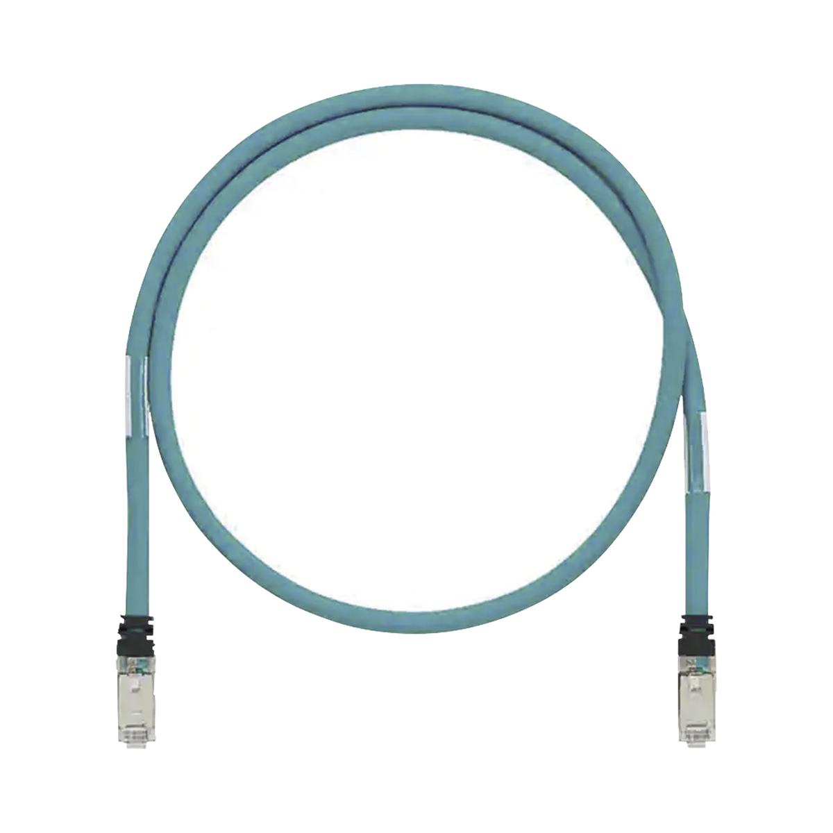 PATCH CORD CAT6A DE GRADO INDUSTRIAL 600V, BLINDADO SF/UTP, CALIBRE 26 AWG, COLOR AQUA, 2 M-Cableado de Cobre-PANDUIT-ISTPH6X2MTL-Bsai Seguridad & Controles