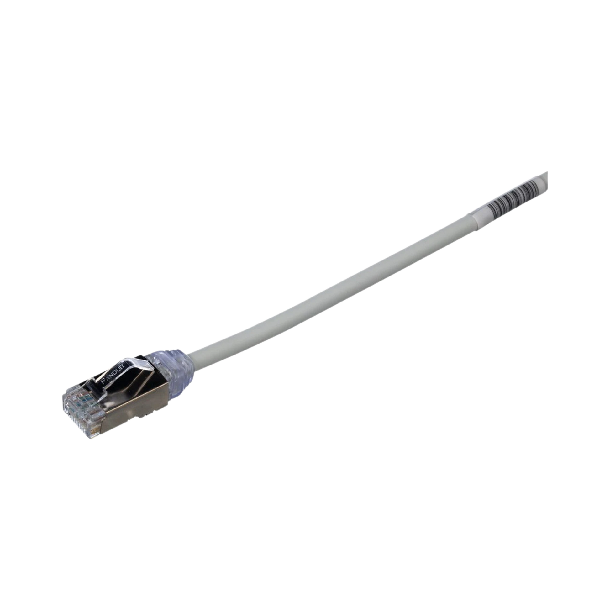 PATCH CORD CAT6A, DIAMETRO REDUCIDO 28 AWG, BLINDADO S/FTP, CM/LS0H, 1 M, COLOR GRIS-Cableado de Cobre-PANDUIT-STP28X1MIG-Bsai Seguridad & Controles