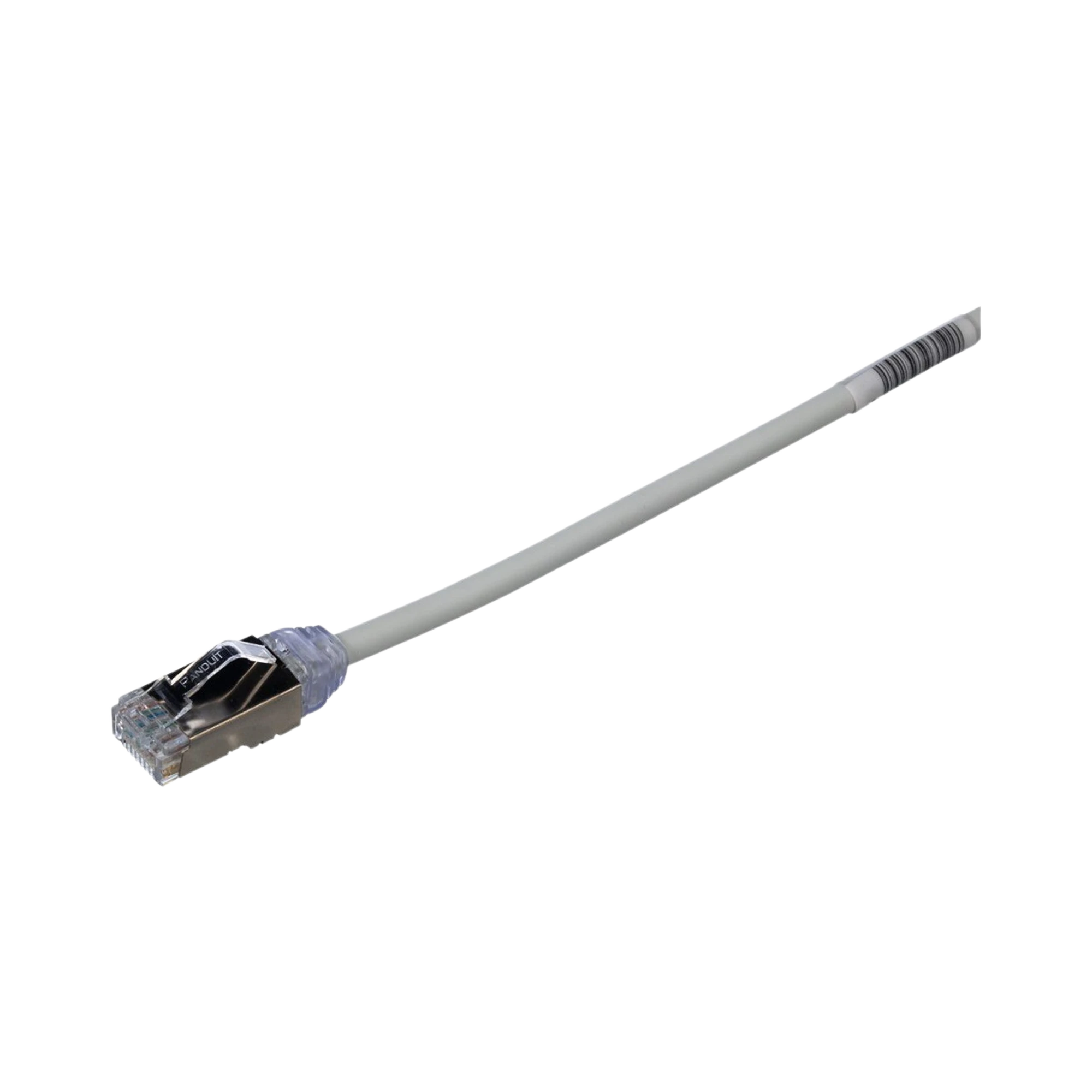 PATCH CORD CAT6A, DIAMETRO REDUCIDO 28 AWG, BLINDADO S/FTP, CM/LS0H, 1 M, COLOR GRIS-Cableado de Cobre-PANDUIT-STP28X1MIG-Bsai Seguridad & Controles