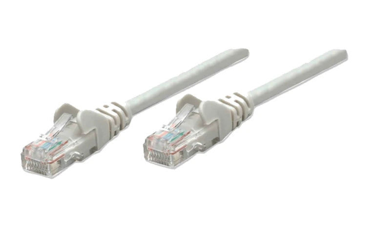 INTELLINET 334112 - CABLE PATCH / CAT 6 / 2.0 METROS ( 7.0F) / UTP GRIS / PATCH CORD-Patch Cord / Latiguillo-INTELLINET-Bsai Seguridad & Controles