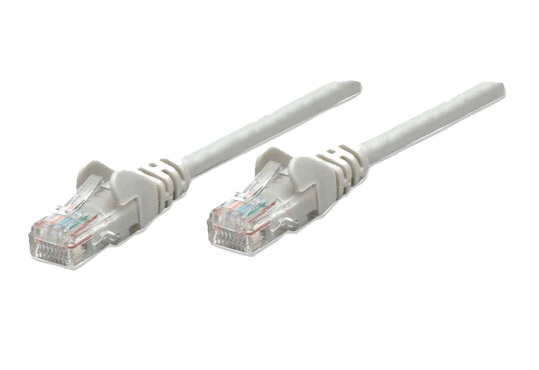 INTELLINET 340373 - CABLE PATCH / CAT 6 / 1.0 METRO ( 3.0F) / UTP GRIS / PATCH CORD-Patch Cord / Latiguillo-INTELLINET-Bsai Seguridad & Controles