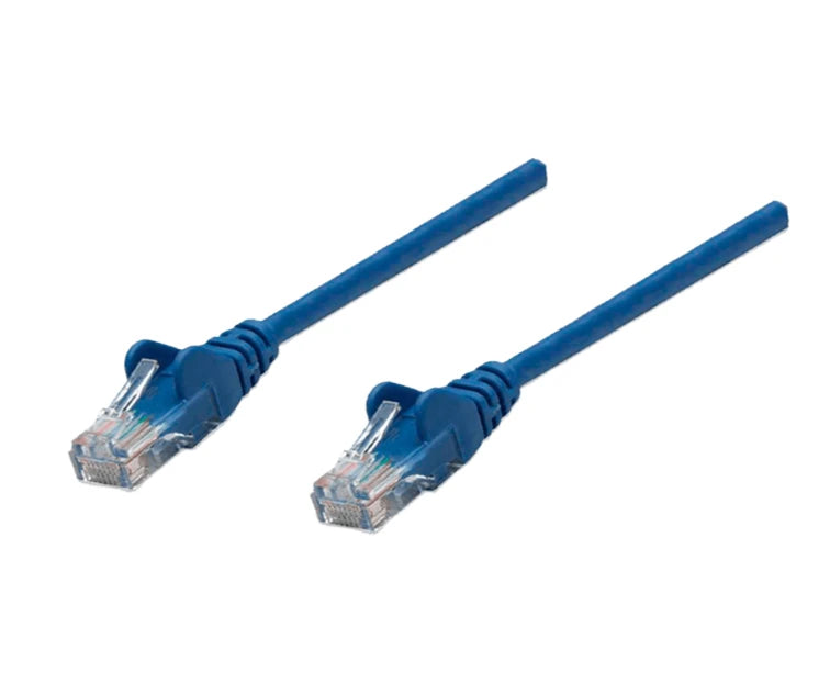 INTELLINET 342575 - CABLE PATCH / CAT 6 / 1.0 METRO ( 3.0F) / UTP AZUL / PATCH CORD-Patch Cord / Latiguillo-INTELLINET-Bsai Seguridad & Controles