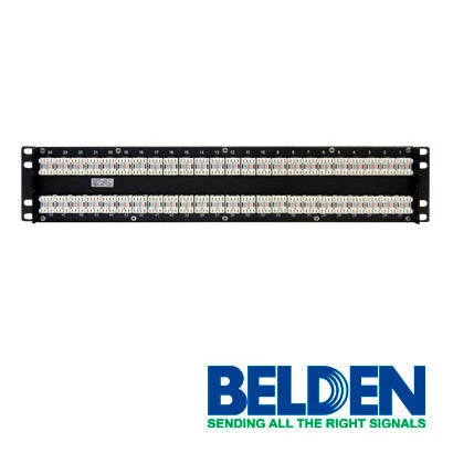 PATCH PANEL BELDEN AX103255 CAT6 48PTOS 2U PRECARGADO-Patch Panels-BELDEN-Bsai Seguridad & Controles