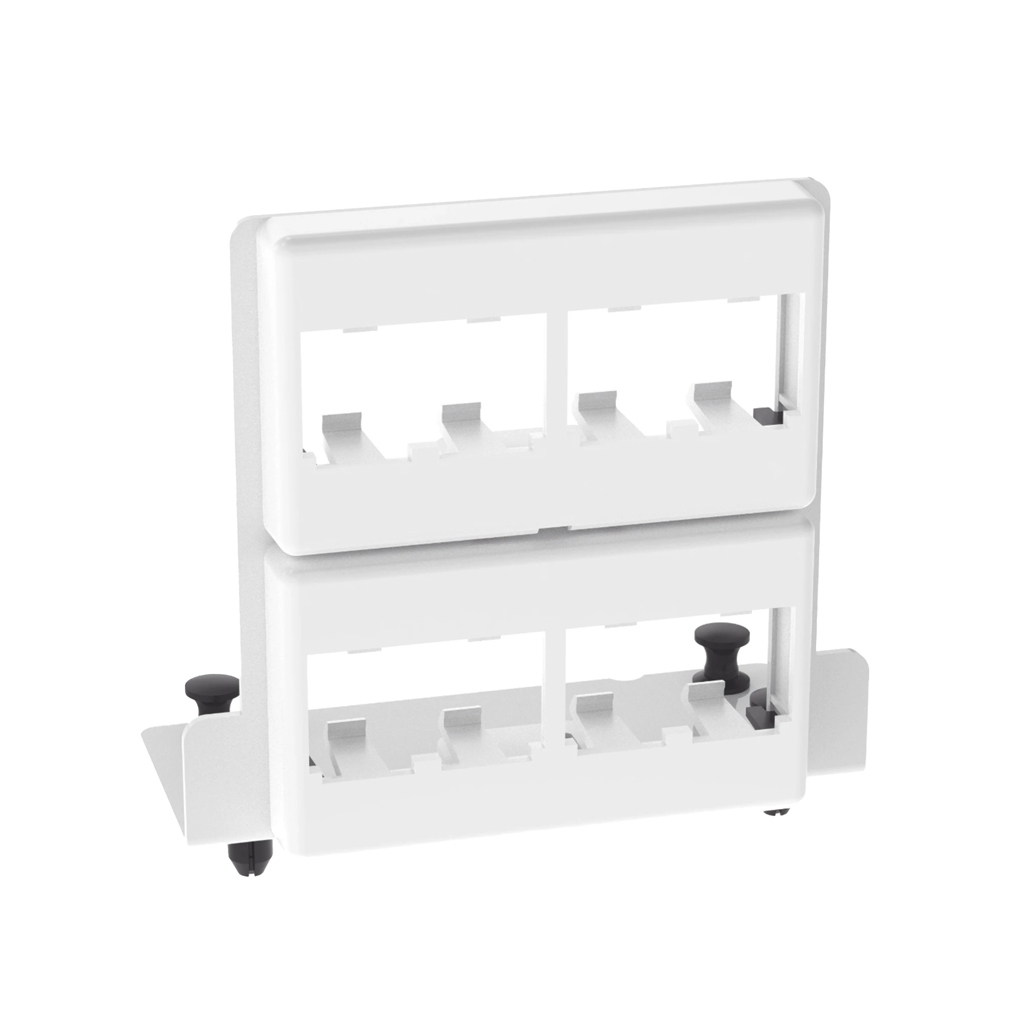 PATCH PANEL DE 8 PUERTOS MINI-COM, PARA USO CON GABINETES MULTIPROPÓSITO, DE INSTALACIÓN A PRESIÓN, COLOR BLANCO-Racks y Gabinetes-PANDUIT-Bsai Seguridad & Controles