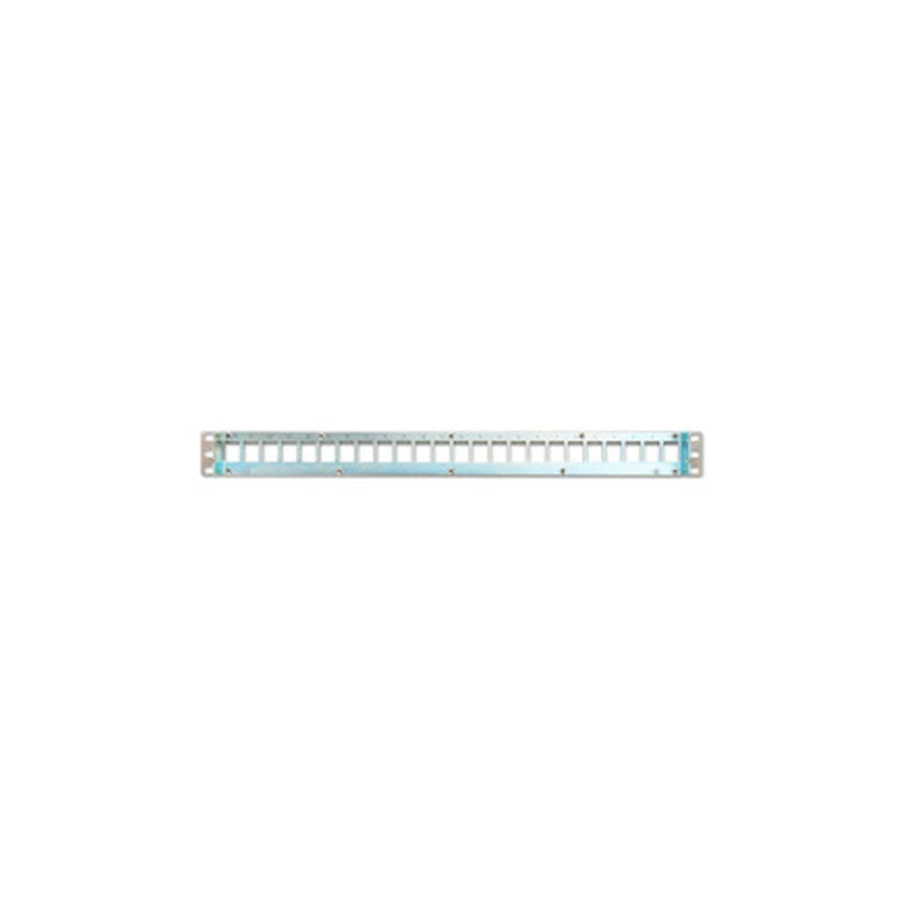PATCH PANEL MODULAR BLINDADO AX104563 BELDEN 24 PUERTOS 1 UR TITANIUM (VACIO) KEYCONNECT-Cableado Estructurado-BELDEN-Bsai Seguridad & Controles