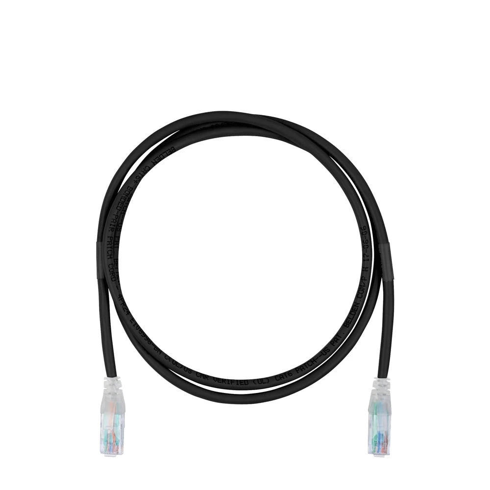 PATCHCORD UTP CAT6 BELDEN C601100010 FORRO PVC NEGRO CMR-RISER 4 PARES CALIBRE CONDUCTOR 24 AWG 100% COBRE USO INTERIOR PARTES RELACIONADAS:CONECTORES MODULARES CAT6 PATCH PANEL CAT6 LONGITUD 10 PIES 3 METROS-Patchcords UTP-BELDEN-Bsai Seguridad & Controles