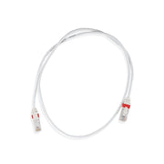 PATCHCORD UTP CAT6A ENSON P6A009WH FORRO PVC BLANCO 4 PARES CALIBRE CONDUCTOR 26 AWG USO INTERIOR LONGITUD 3 PIES 90 CENTIMETROS-Patchcords UTP-ENSON-Bsai Seguridad & Controles