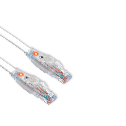 PATCHCORD UTP CAT6A TRACEABLE CON LUZ LED BELDEN CAT1109004 FORRO PVC BLANCO CMR-RISER 4 PARES CALIBRE CONDUCTOR 24 AWG 100% COBRE USO INTERIOR PARTES RELACIONADAS:CONECTORES MODULARES CAT6A PATCH PANEL CAT6A LONGITUD 4 PIES 1.2 METROS-Patchcords UTP-BELDEN-CAT1109004-Bsai Seguridad & Controles