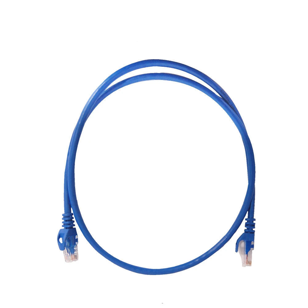 PATCHCORD UTP ENSON P6009L SERIE PRO 100-II 100% COBRE COLOR AZUL 90CM PARA MEJOR IDENTIFICACION DE SOLUCIONES EN RACKS Y GABINETES-Patch Cords-ENSON-Bsai Seguridad & Controles
