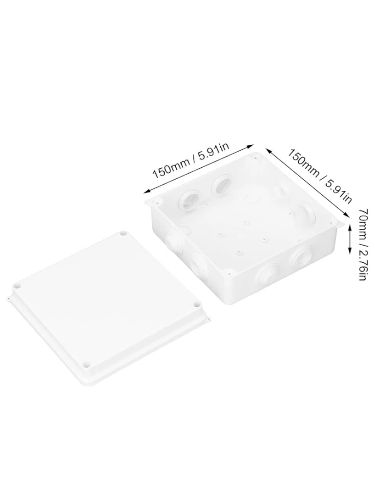 SAXXON PB150 - CAJA DE CONEXIONES CON 8 ENTRADAS / PVC LIBRE DE HALÓGENOS / COMPATIBLE CON CÁMARAS BULLET / DOMO / DIMEN