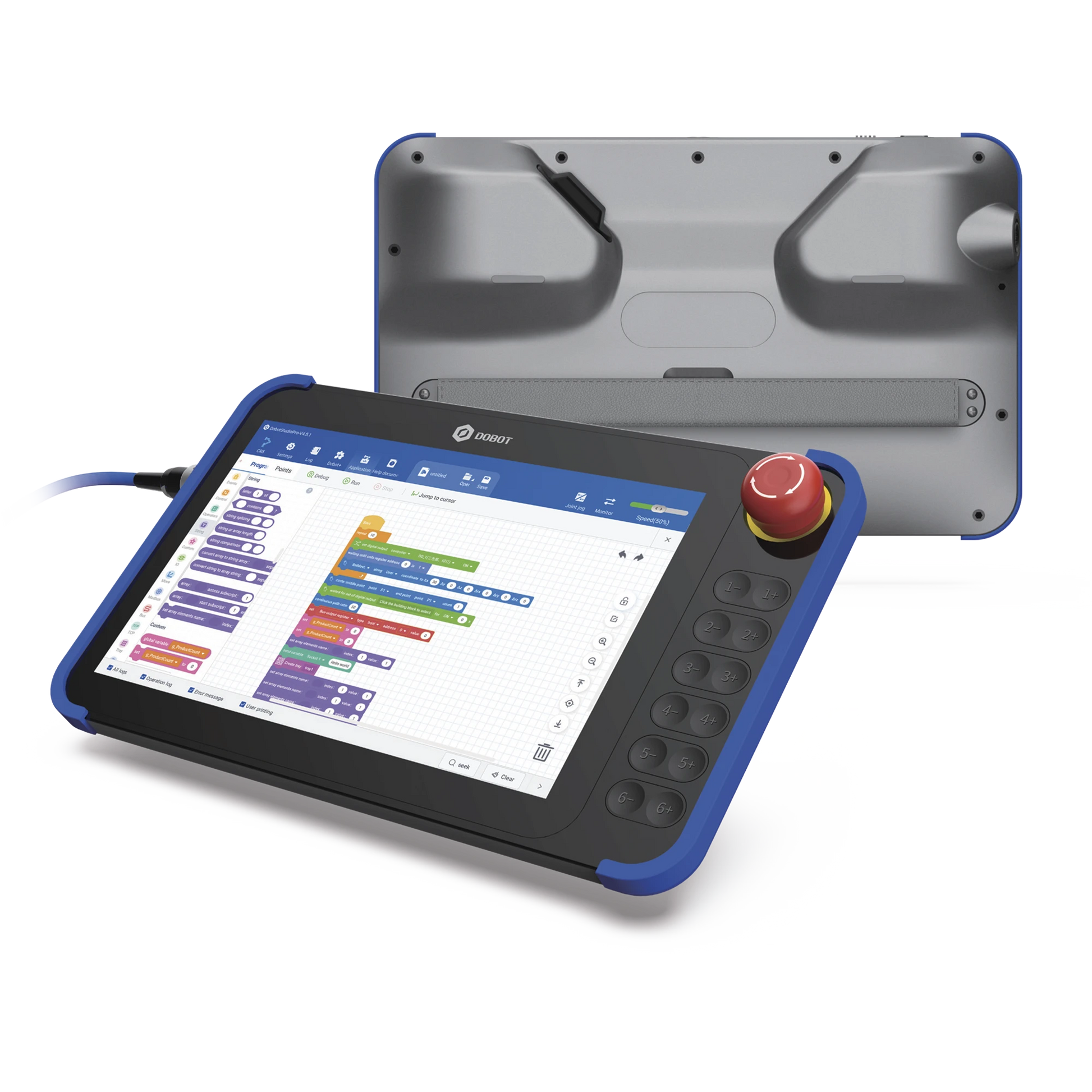 PDA PARA PROGRAMACION DE BRAZOS ROBOTICOS SERIE CRA-Robots-DOBOT-Bsai Seguridad & Controles