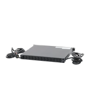 PDU MONITOREABLE DE TRANSFERENCIA AUTOMÁTICA ATS (FUENTE REDUNDANTE), CON 10 SALIDAS 5-15R, ENCHUFES DE ENTRADA L5-20P, INSTALACIÓN HORIZONTAL DE 19IN, 1UR, 20 AMP, 120 VCA-PDU-HOFFMAN-Bsai Seguridad & Controles