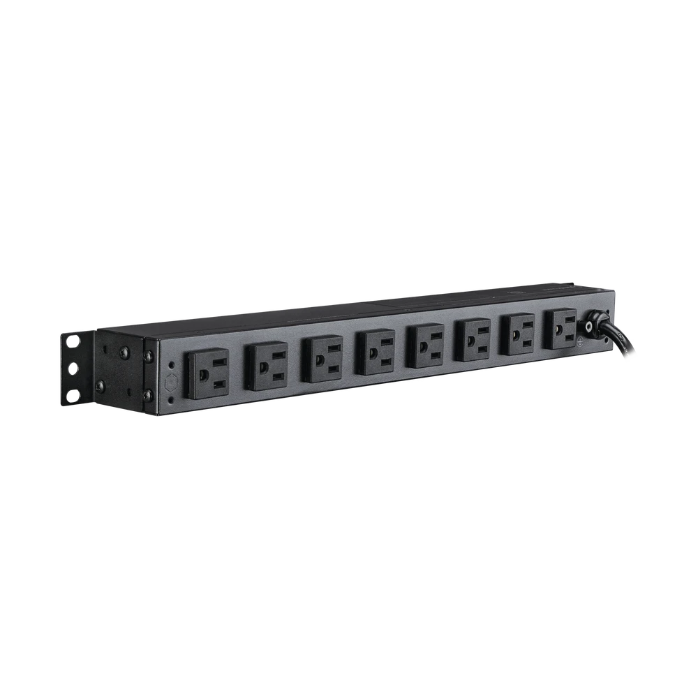 PDU PARA DISTRIBUCIÓN DE ENERGÍA BÁSICO CON 8 TOMAS NEMA 5-15R TRASERAS Y 2 TOMAS 5-15R FRONTALES, 1U DE RACK-Pdu-CYBERPOWER-Bsai Seguridad & Controles
