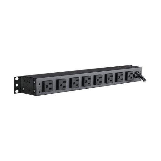 PDU PARA DISTRIBUCIÓN DE ENERGÍA BÁSICO CON 8 TOMAS NEMA 5-15R TRASERAS Y 2 TOMAS 5-15R FRONTALES, 1U DE RACK-Pdu-CYBERPOWER-PDU15B2F8R-Bsai Seguridad & Controles