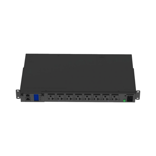 PDU SWITCHABLE Y MONITOREABLE POR TOMA (MS) PARA DISTRIBUCIÓN DE ENERGÍA, ENCHUFE DE ENTRADA NEMA L5-20P, CON 8 SALIDAS 5-20R, HORIZONTAL 19IN, 120 VCA, 15 AMP, 1UR-Racks y Gabinetes-PANDUIT-P08E16M-Bsai Seguridad & Controles