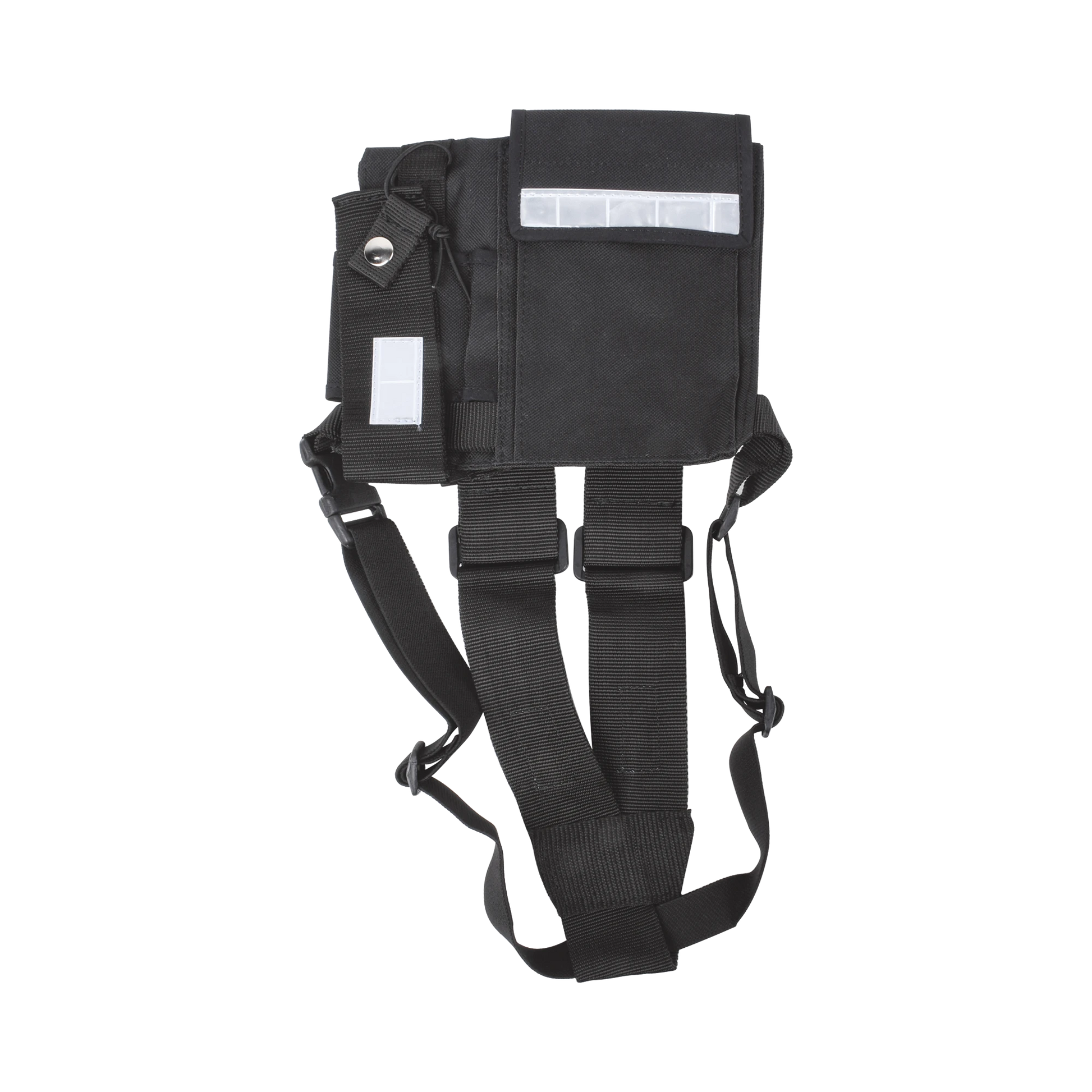 PECHERA UNIVERSAL SIN LOGO CON SOPORTE PARA RADIO Y BOLÍGRAFO MÁS BOLSA CON CINTA ADHERENTE PARA SU SEGURIDAD.-Accesorios para Hytera (HYT)-SYSCOM-Bsai Seguridad & Controles