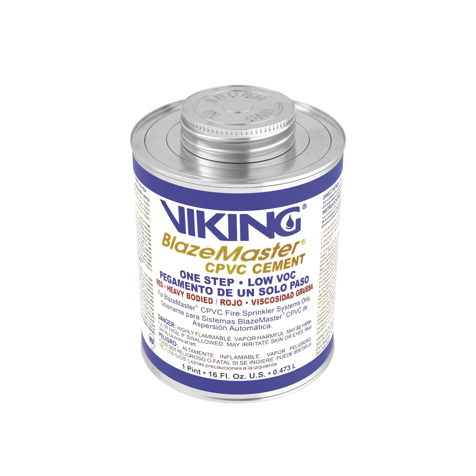 PEGAMENTO CEMENTO PARA TUBERÍAS DE ASPIRACIÓN Y EXTINCIÓN DE INCENDIOS ?PRECIO POR PIEZA-Aplicaciones Especiales-VIKING-Bsai Seguridad & Controles