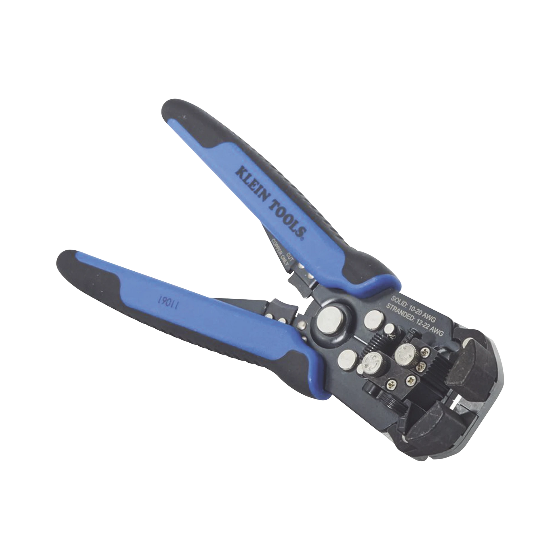 PELACABLES PARA CABLE SÓLIDO 10-20 AWG Y CABLE TRENZADO 12-22 AWG, CON CORTADOR DE AJUSTE AUTOMÁTICO.-Herramientas-KLEIN TOOLS-Bsai Seguridad & Controles