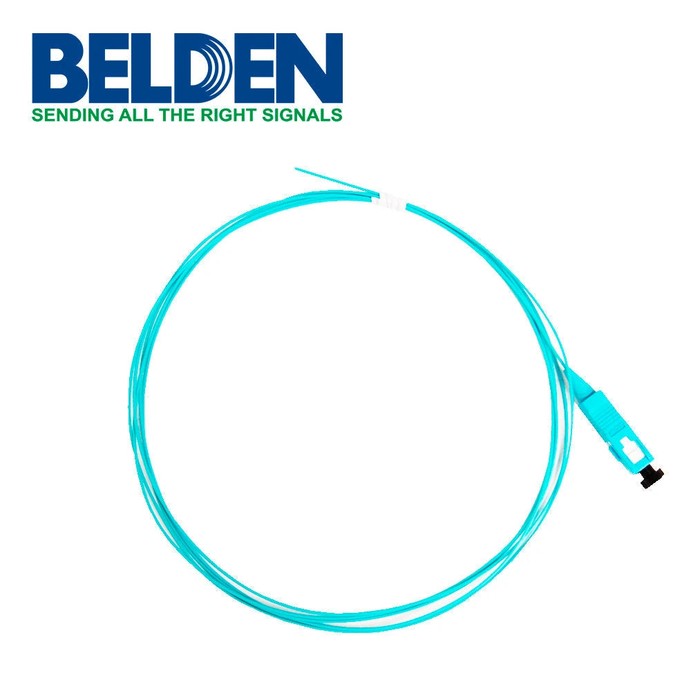 PIGTAIL FIBRA BELDEN FT3SC900PS01 MULTIMODO SC SIMPLEX OM3 2 METROS-Cable de Fibra Optica-BELDEN-Bsai Seguridad & Controles