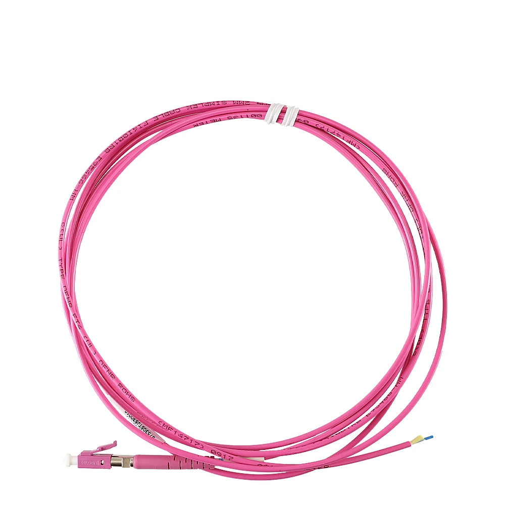 PIGTAIL FIBRA BELDEN FT4LC2MMPS01 LC SIMPLEX 2 MTS OM4-Cable de Fibra Optica-BELDEN-Bsai Seguridad & Controles
