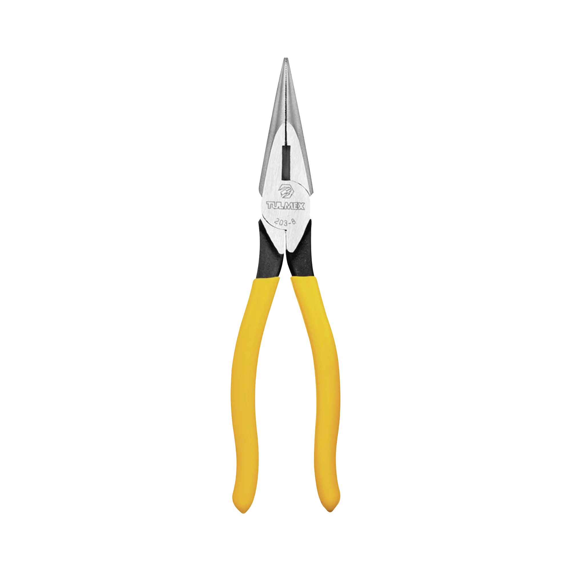 PINZA DE PUNTA CÓNICA CON CORTE PARA TRABAJO PESADO DE 8 PULGADAS.-Herramientas-TULMEX-Bsai Seguridad & Controles