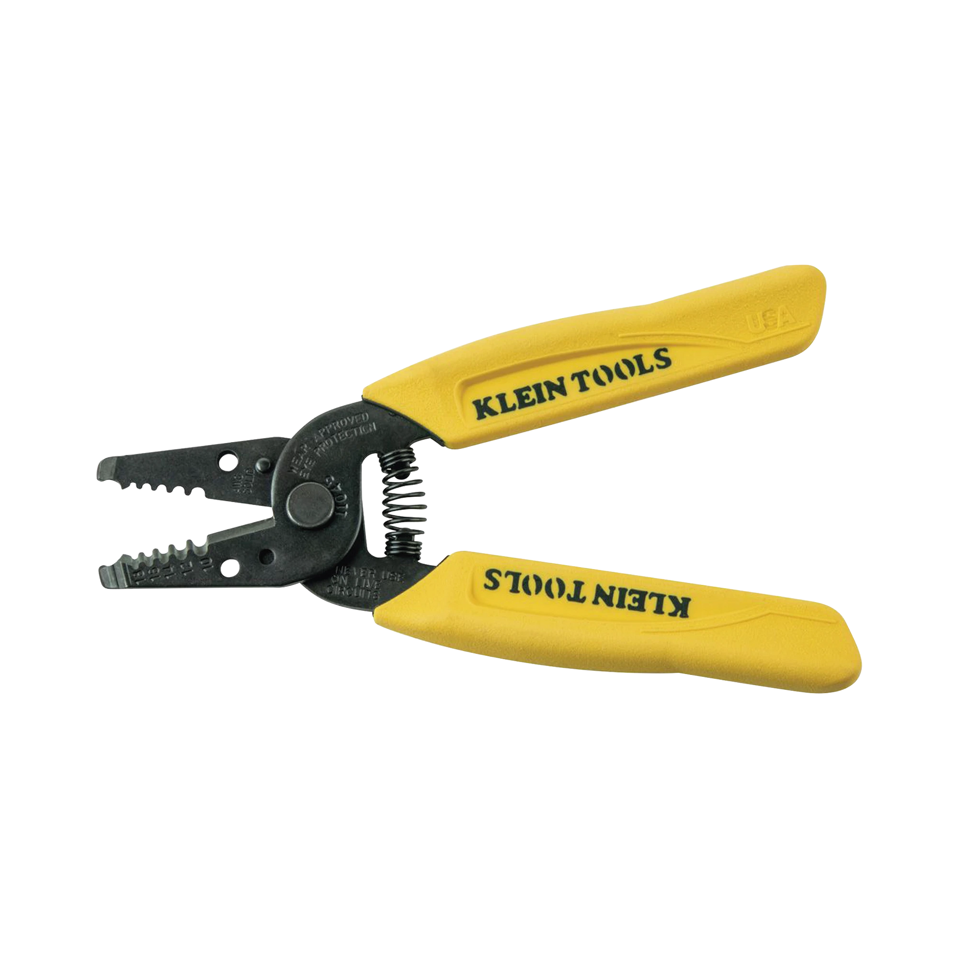 PINZA KLEIN PELADORA Y CORTADORA DE CABLE SOLIDO AWG 10-18.-Ferreteria-KLEIN TOOLS-11045-Bsai Seguridad & Controles