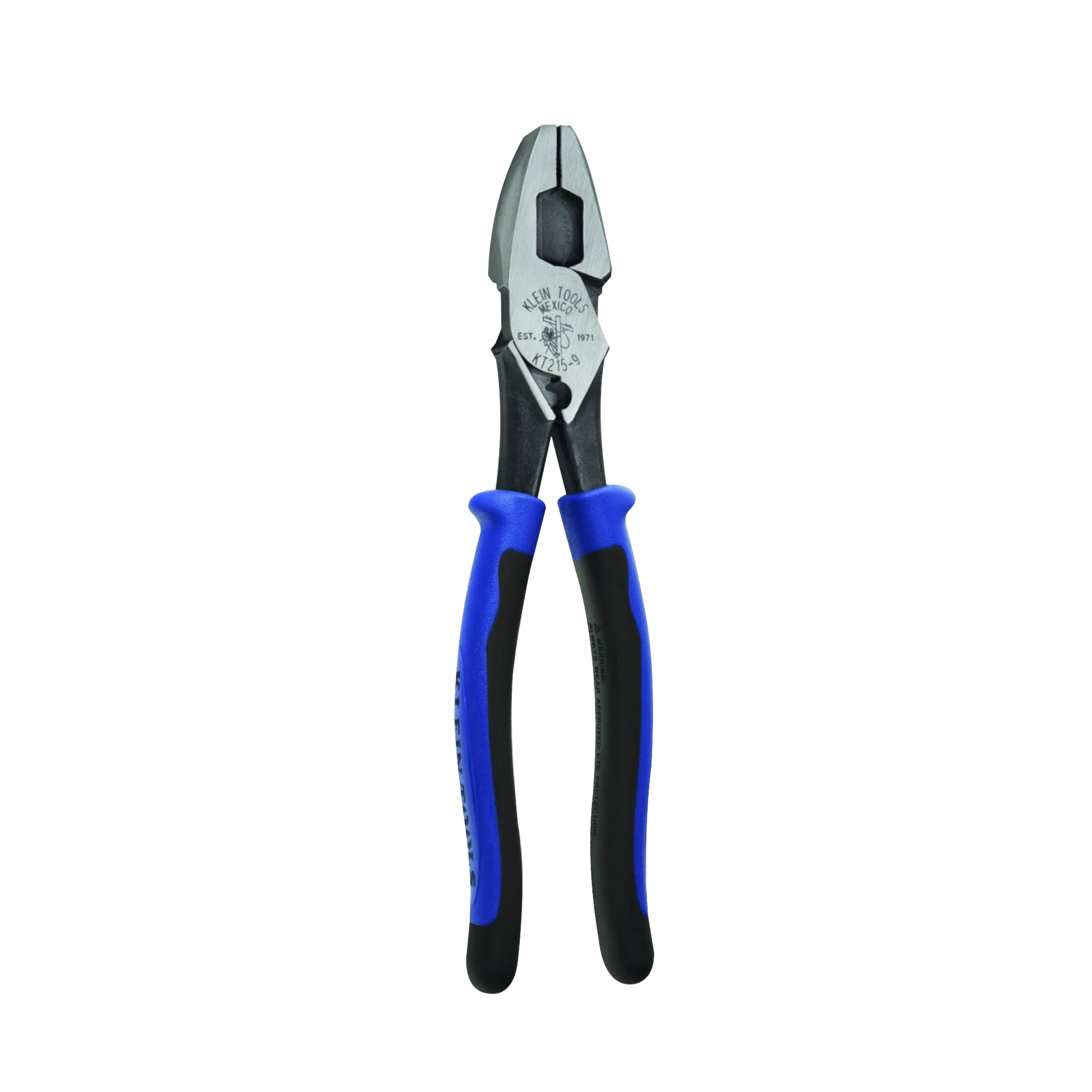 PINZAS DE ELECTRICISTA ALTA PALANCA, JALA GUÍA Y PONCHADORA DE TERMINALES DE 9 PULGADAS.-Herramientas-KLEIN TOOLS-Bsai Seguridad & Controles