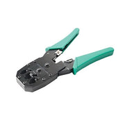 PINZAS PARA PLEGAR CABLES UTP5 Y UTP6 CON CAVIDADES PARA RJ11 DE 4 Y 6 HILOS Y RJ45 DE 8 HILOS-Equipo de Laboratorio-EPCOM POWERLINE-Bsai Seguridad & Controles
