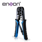 PINZAS PONCHADORAS DE RJ45 ENSON ENS-NT02 PARA CONECTORES RJ45 (8 PINES) Y RJ11 (6 PINES) CON NAVAJA DE CORTE-Herramientas-ENSON-Bsai Seguridad & Controles