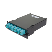 PLACA ACOPLADORA DE FIBRA ÓPTICA FAP, CON 12 PIGTAILS Y 6 CONECTORES LC DUPLEX (12 FIBRAS), PARA FIBRA MULTIMODO OM3/OM4, COLOR AQUA-Fibra Óptica-PANDUIT-FCSZO-12-10P-Bsai Seguridad & Controles