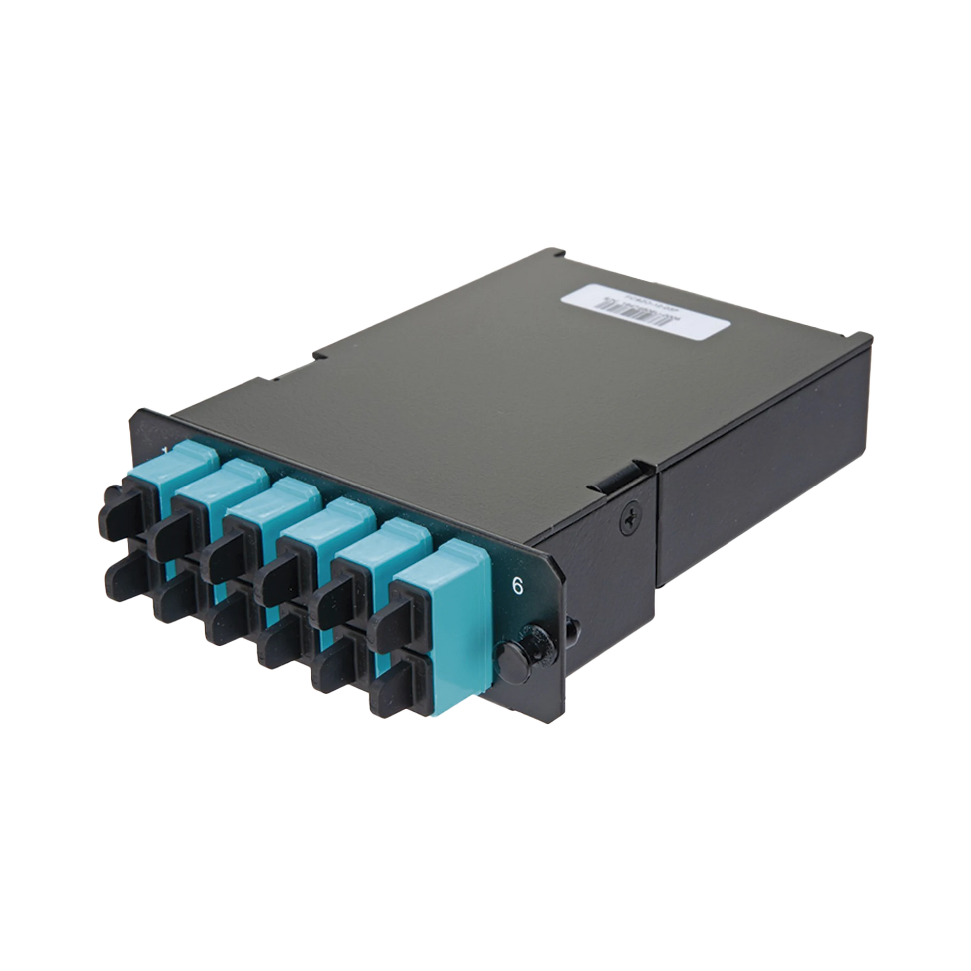PLACA ACOPLADORA DE FIBRA ÓPTICA FAP, CON 12 PIGTAILS Y 6 CONECTORES SC DUPLEX (12 FIBRAS), PARA FIBRA MULTIMODO OM3/OM4, COLOR AQUA-Fibra Óptica-PANDUIT-FCSZO-12-03P-Bsai Seguridad & Controles