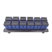 PLACA ACOPLADORA PARA DISTRIBUIDOR DE FIBRA ÓPTICA LP-ODF-8024, INCLUYE 12 ACOPLADORES SC SIMPLEX PARA FIBRA MONOMODO (12 FIBRAS)-Distribuidores de Fibra Optica-LINKEDPRO BY EPCOM-Bsai Seguridad & Controles