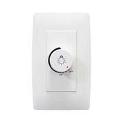 PLACA CON DIMMER ROTATIVO PARA LAMPARAS INCANDESCENTES Y/O HALÓGENO 300W / 127 V~ 60 HZ.-Iluminación-JWJ-Bsai Seguridad & Controles