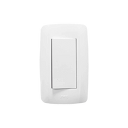 PLACA CON INTERRUPTOR SENCILLO / 127 V 10 A /3 MÓDULOS.-Iluminación-JWJ-Bsai Seguridad & Controles