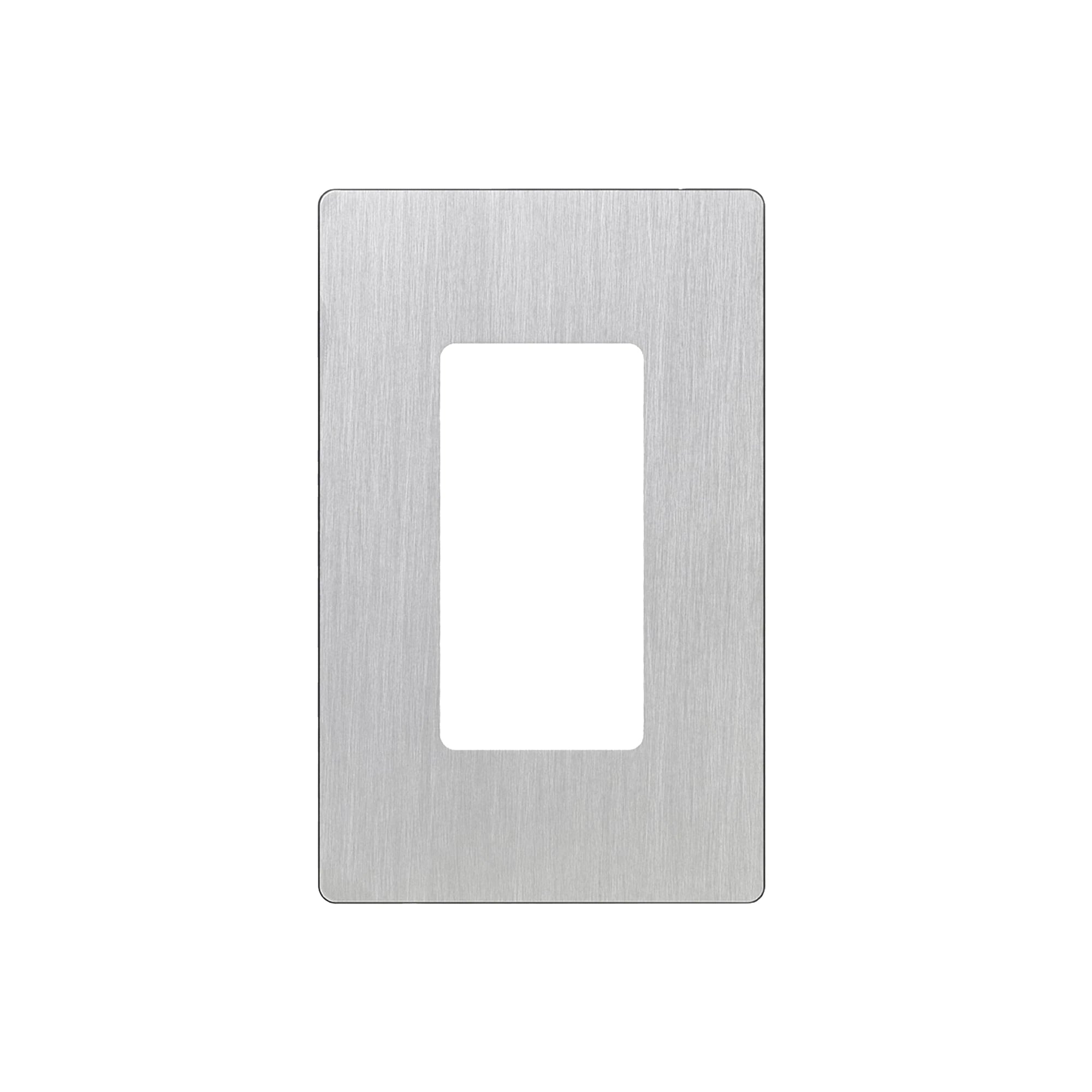 PLACA DE PARED 1 ESPACIO, DISEÑO TIPO METÁLICO, PARA ATENUADOR (DIMMER), APAGADOR Ó CONTROL REMOTO INALÁMBRICO LUTRON.-Automatización - Casa Inteligente-LUTRON ELECTRONICS-Bsai Seguridad & Controles