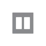 PLACA DE PARED 2 ESPACIO, PARA ATENUADOR (DIMMER), SWITCH Ó CONTROL REMOTO PICO INALÁMBRICO.-Automatización - Casa Inteligente-LUTRON ELECTRONICS-Bsai Seguridad & Controles