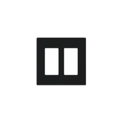 PLACA DE PARED 2 ESPACIO, PARA ATENUADOR (DIMMER), SWITCH Ó CONTROL REMOTO PICO INALÁMBRICO.-Automatización - Casa Inteligente-LUTRON ELECTRONICS-Bsai Seguridad & Controles