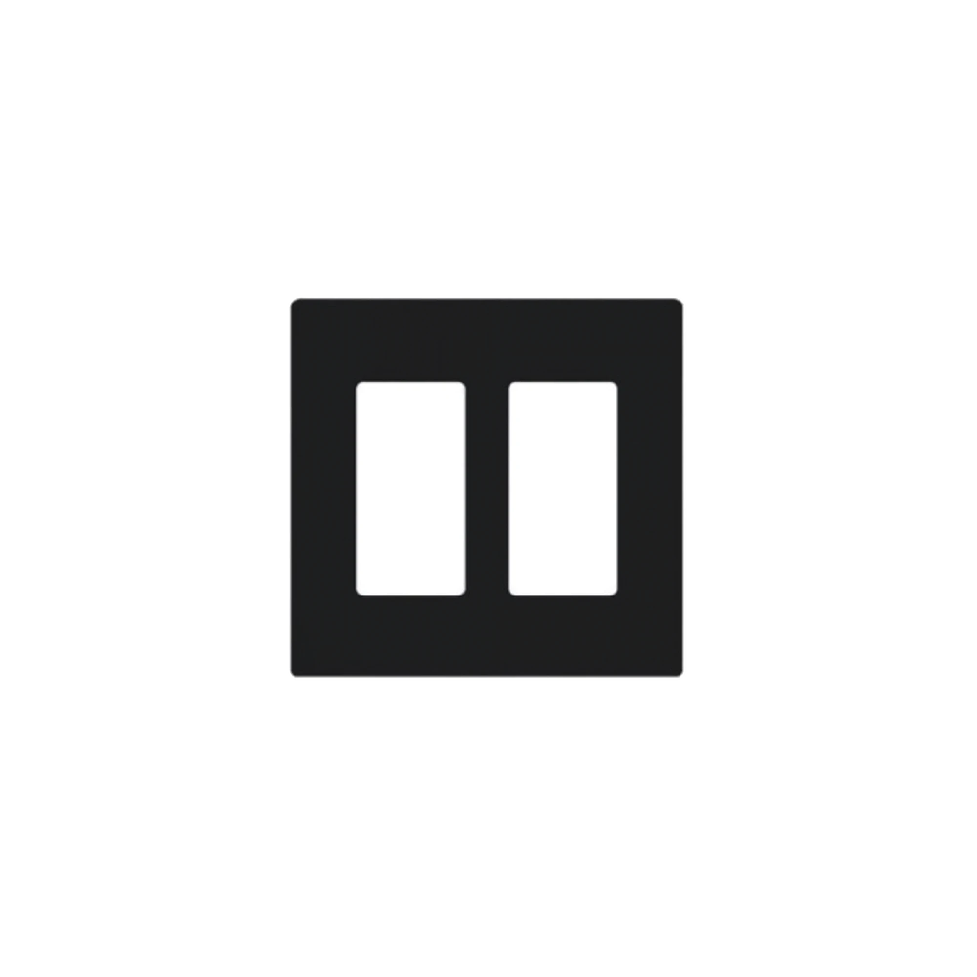 PLACA DE PARED 2 ESPACIO, PARA ATENUADOR (DIMMER), SWITCH Ó CONTROL REMOTO PICO INALÁMBRICO.-Automatización - Casa Inteligente-LUTRON ELECTRONICS-Bsai Seguridad & Controles