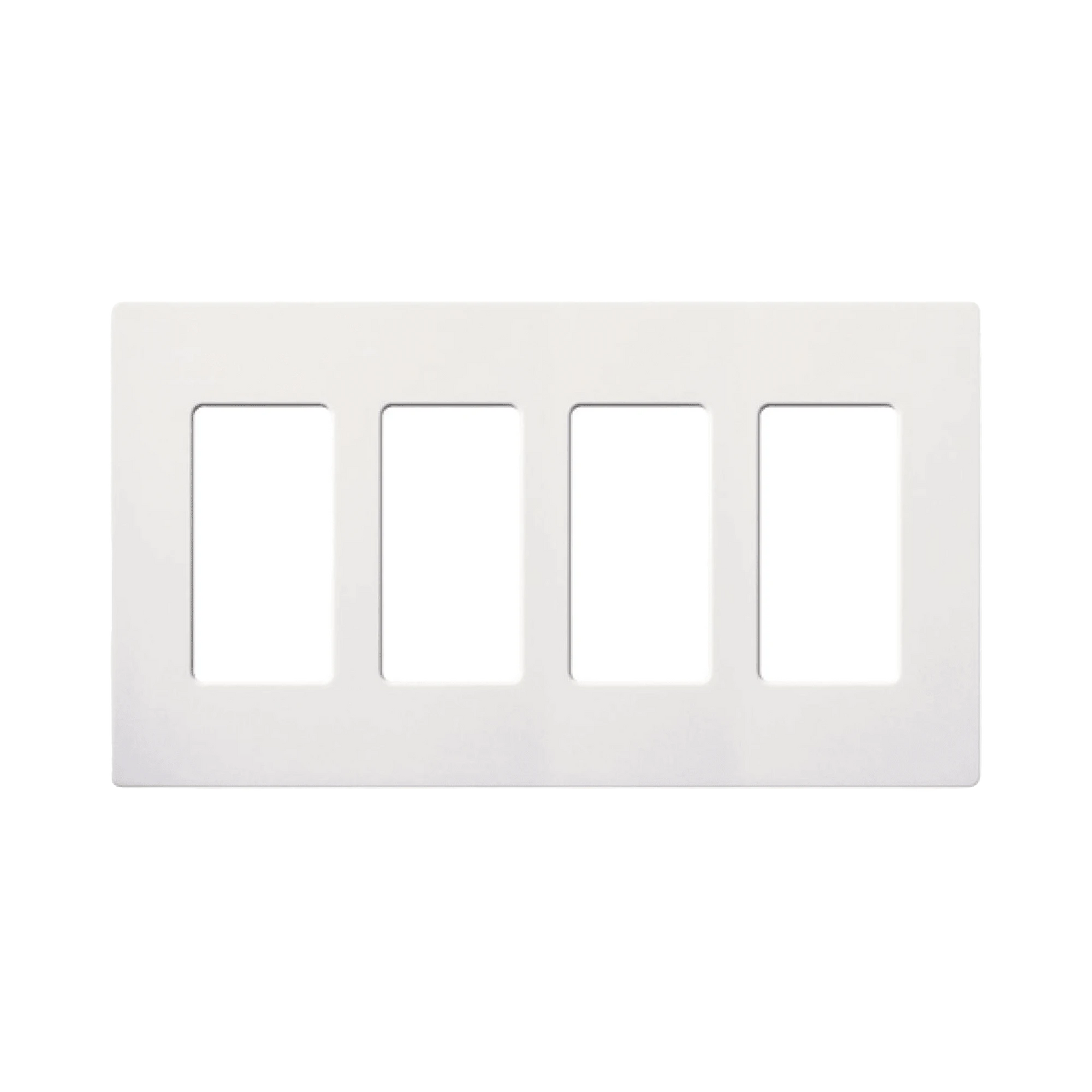 PLACA DE PARED 4 ESPACIOS-Automatización - Casa Inteligente-LUTRON ELECTRONICS-Bsai Seguridad & Controles