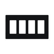 PLACA DE PARED 4 ESPACIOS-Automatización - Casa Inteligente-LUTRON ELECTRONICS-Bsai Seguridad & Controles