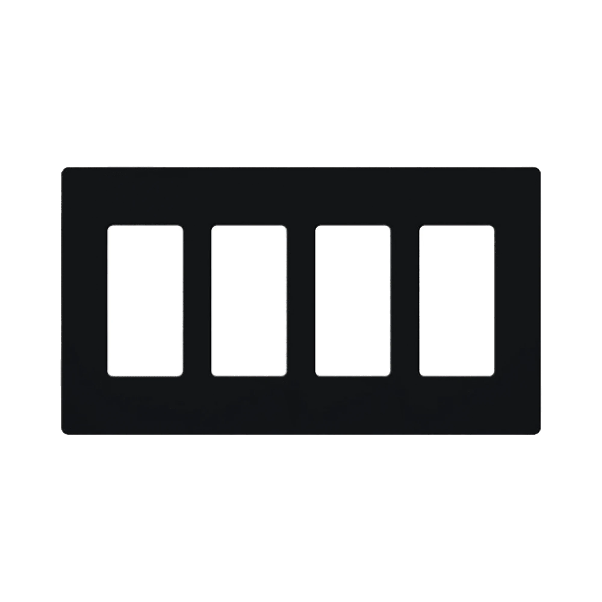 PLACA DE PARED 4 ESPACIOS-Automatización - Casa Inteligente-LUTRON ELECTRONICS-Bsai Seguridad & Controles