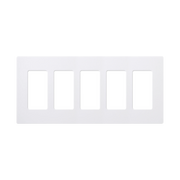 PLACA DE PARED 5 ESPACIOS, PARA ATENUADOR (DIMMER), SWITCH Ó CONTROL REMOTO PICO INALÁMBRICO-Automatización - Casa Inteligente-LUTRON ELECTRONICS-Bsai Seguridad & Controles