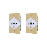 PLACA DE PARED DE EXTENSIÓN HDMI SOBRE CAT6 A 50 METROS, CON CONTROL IR, COMPATIBLE CON HDCP-Accesorios Videovigilancia-EPCOM TITANIUM-Bsai Seguridad & Controles