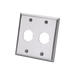PLACA DE PARED DOBLE INDUSTRIALNET?, PARA 2 CONECTORES INDUSTRIALES, DE ACERO INOXIDABLE-Faceplates-PANDUIT-Bsai Seguridad & Controles